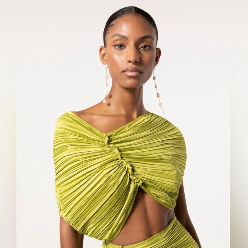 Cult Gaia Juniper Pine Top - M NWOT